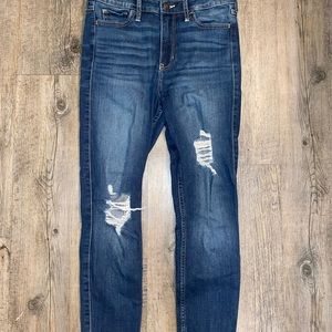 Hollister high rise skinny jeans